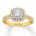 Neil Lane Engagement Ring 7/8 ct tw Diamonds 14K Two-Tone Gold