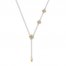 Diamond Necklace 1/6 ct tw Sterling Silver/10K Gold