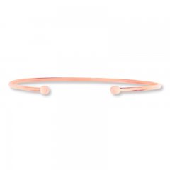 Cuff Bangle Bracelet 14K Rose Gold