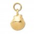 Seashell Charm 14K Yellow Gold