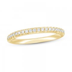 Lab-Created Diamonds by KAY Wedding Band 1/6 ct tw 14K Yellow Gold