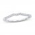 Diamond Wedding Band 1/15 ct tw Round-cut 14K White Gold