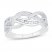 Diamond Twist Ring 1/3 ct tw 10K White Gold