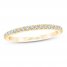 First Light Diamond Wedding Band 1/5 ct tw Round-cut 14K Yellow Gold