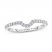 Adrianna Papell Diamond Wedding Band 1/8 ct tw 14K White Gold