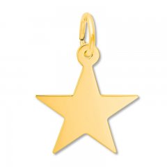 Star Charm 14K Yellow Gold