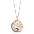 Le Vian Chocolatier Diamond Necklace 1/2 ct tw 14K Strawberry Gold 18"