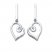 Previously Owned Diamond Earrings 1/20 ct tw Sterling Silver