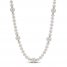 Cultured Pearl Necklace 14K Yellow Gold 18"