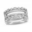 Neil Lane Diamond Enhancer Ring 5/8 ct tw Round-cut 14K White Gold