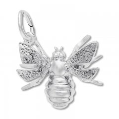 Bee Charm Sterling Silver