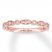 Neil Lane Studio Diamond Wedding Band 1/5 ct tw 14K Rose Gold