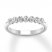 Diamond Anniversary Band 1/2 ct tw 14K White Gold