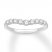 Diamond Anniversary Band 1/2 ct tw Round-cut 14K White Gold