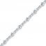 Diamond Bracelet 1/5 Carat tw Sterling Silver