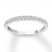 Diamond Wedding Band 1/5 ct tw Round-cut 14K White Gold