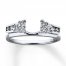 Previously Owned Enhancer 1/3 ct tw Diamonds 14K White Gold