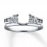 Previously Owned Enhancer 1/3 ct tw Diamonds 14K White Gold