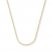 Square Wheat Chain 14K Yellow Gold Necklace 20" Length