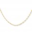 Singapore Necklace 10K Yellow Gold 22" Length