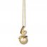 Le Vian Cultured Pearl Necklace 1/4 ct tw Diamonds 14K Gold