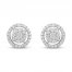 Diamond Stud Earrings 1/2 ct tw 10K White Gold