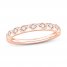 Diamond Anniversary Ring 1/6 ct tw 10K Rose Gold