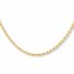 Rope Necklace 10K Yellow Gold 30" Length