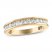 Diamond Wedding Band 3/4 ct tw Round-cut 14K Yellow Gold