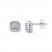 Previously Owned Diamond Earrings 1/4 ct tw 10K White Gold