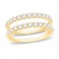 Diamond Enhancer Band 1 ct tw Round-cut 14K Yellow Gold