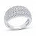 Diamond Anniversary Band 1 ct tw Round-cut 10K White Gold