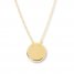 Disc Necklace 14K Yellow Gold