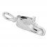 Baby Shoe Charm Sterling Silver