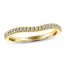 Adrianna Papell Diamond Wedding Band 1/8 ct tw Round-cut 14K Yellow Gold