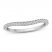 Diamond Wedding Band 1/10 ct tw Round-cut 10K White Gold