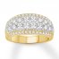 Diamond Anniversary Band 2 ct tw Round-cut 14K Two-Tone Gold