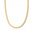 16 Herringbone Chain Necklace 14K Yellow Gold Appx. 5.25mm