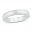 Diamond Anniversary Ring 1/20 ct tw Round-cut 10K White Gold