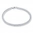 Men's Foxtail Bracelet Stainless Steel 9" Length