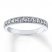 Diamond Anniversary Ring 1/4 ct tw Round-cut 10K White Gold