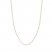 Beaded Curb Chain Necklace 14K Yellow Gold 18" Length