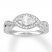 Neil Lane Diamond Engagement Ring 1-1/8 ct tw 14K White Gold