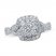 Diamond Engagement Ring 7/8 ct tw Round-cut 14K White Gold