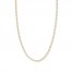 20" Figaro Chain Necklace 14K Yellow Gold Appx. 2.36mm