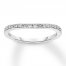 Diamond Wedding Band 1/20 ct tw 14K White Gold